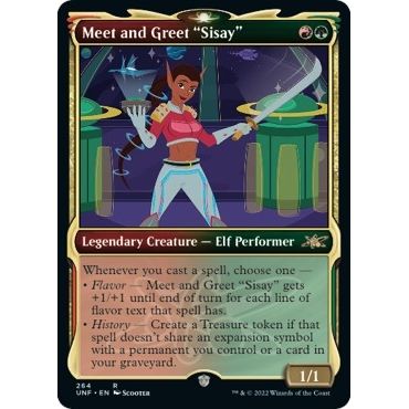 Image for Meet and Greet "Sisay" (Showcase) (264) (UNF) - Magic: The Gathering