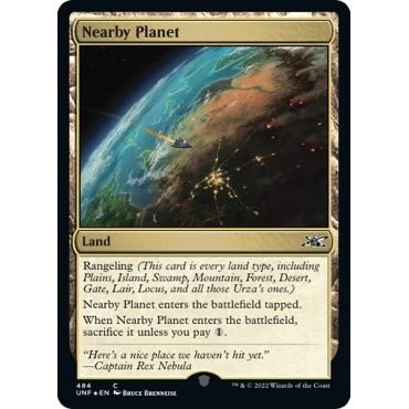 Image for Nearby Planet (Galaxy Foil) (484) (UNF) - Magic: The Gathering