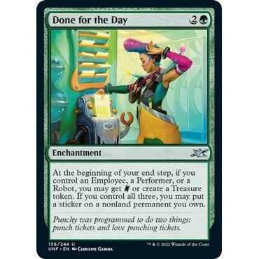 Image for Done for the Day (136) (UNF) - Magic: The Gathering