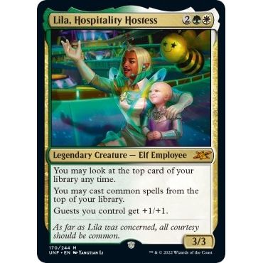 Image for Lila, Hospitality Hostess (170) (UNF) - Magic: The Gathering