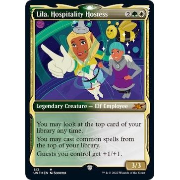 Image for Lila, Hospitality Hostess (Showcase) (Galaxy Foil) (513) (UNF) - Magic: The Gathering