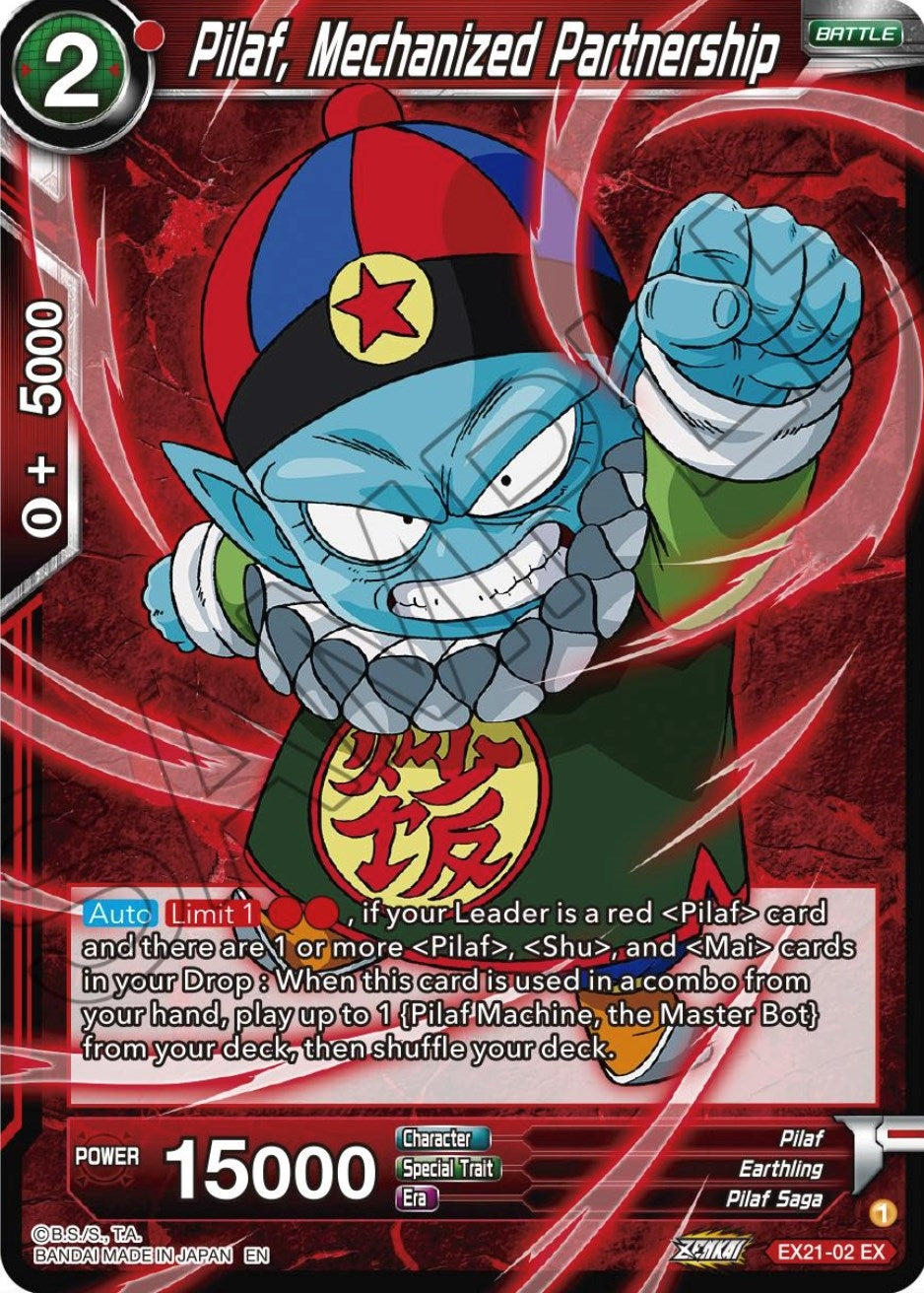 Image for Pilaf, Mechanized Partnership (EX21-02) (DBS-BE21) - Dragon Ball Super: Masters