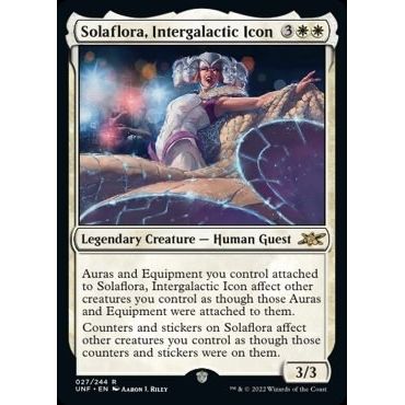 Image for Solaflora, Intergalactic Icon (27) (UNF) - Magic: The Gathering