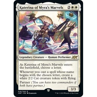Image for Katerina of Myra's Marvels (16) (UNF) - Magic: The Gathering
