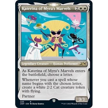 Image for Katerina of Myra's Marvels (Showcase) (Galaxy Foil) (496) (UNF) - Magic: The Gathering
