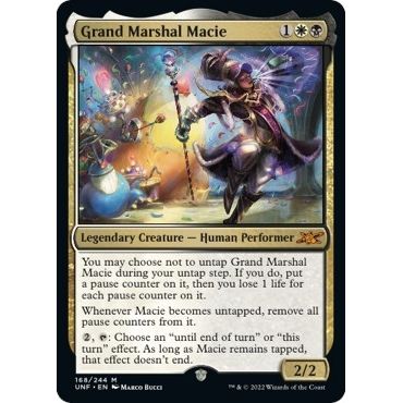 Image for Grand Marshal Macie (168) (UNF) - Magic: The Gathering