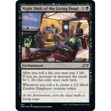 Image for Night Shift of the Living Dead (Galaxy Foil) (367) (UNF) - Magic: The Gathering