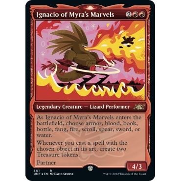 Image for Ignacio of Myra's Marvels (Showcase) (Galaxy Foil) (501) (UNF) - Magic: The Gathering