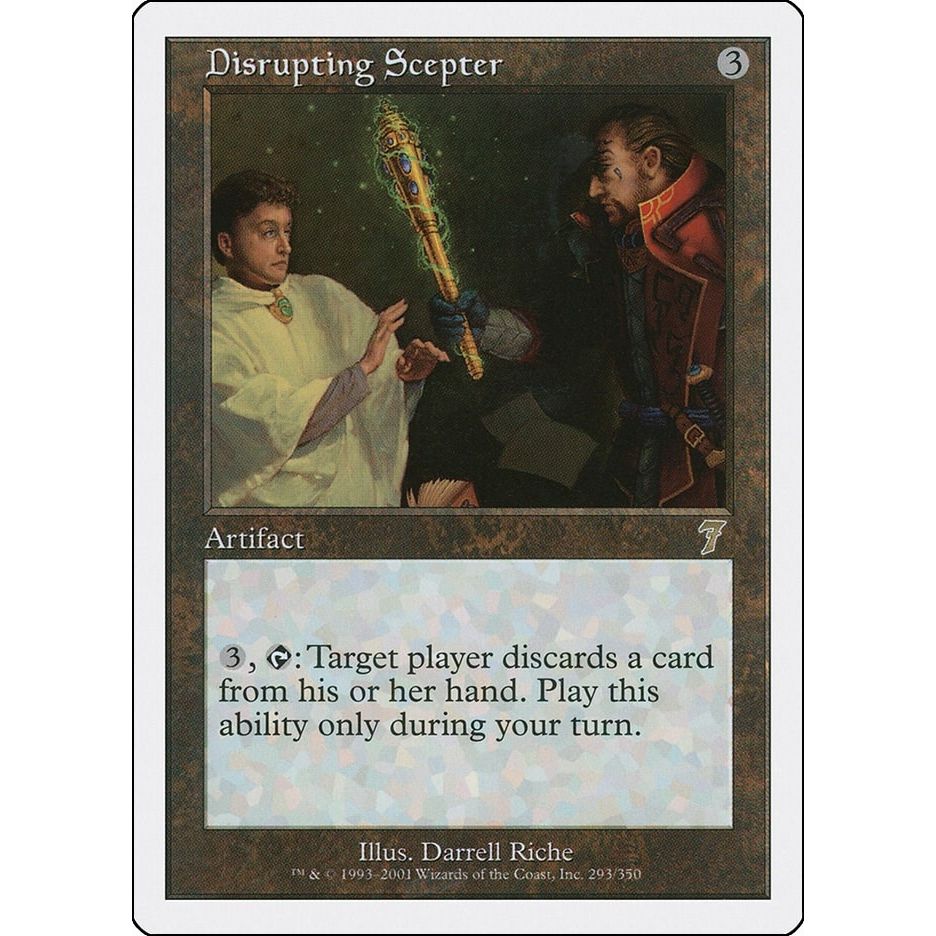 Image for Disrupting Scepter (293) (7ED) - Magic: The Gathering