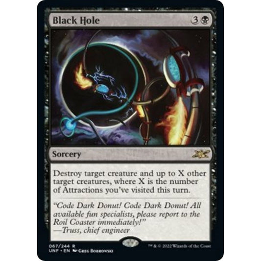 Image for Black Hole (67) (UNF) - Magic: The Gathering