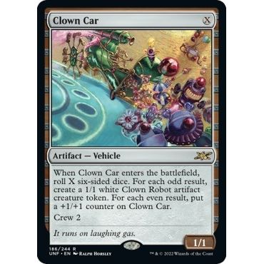 Image for Clown Car (186) (UNF) - Magic: The Gathering