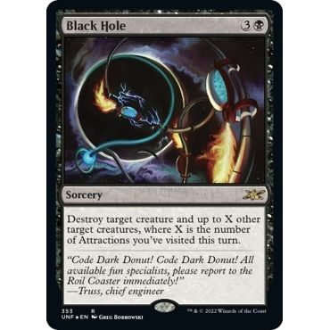 Image for Black Hole (Galaxy Foil) (353) (UNF) - Magic: The Gathering