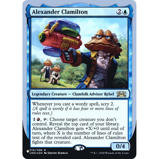 Image for Alexander Clamilton (016/096) (LIST) - Magic: The Gathering
