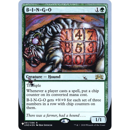 Image for B-I-N-G-O (061/096) (LIST) - Magic: The Gathering