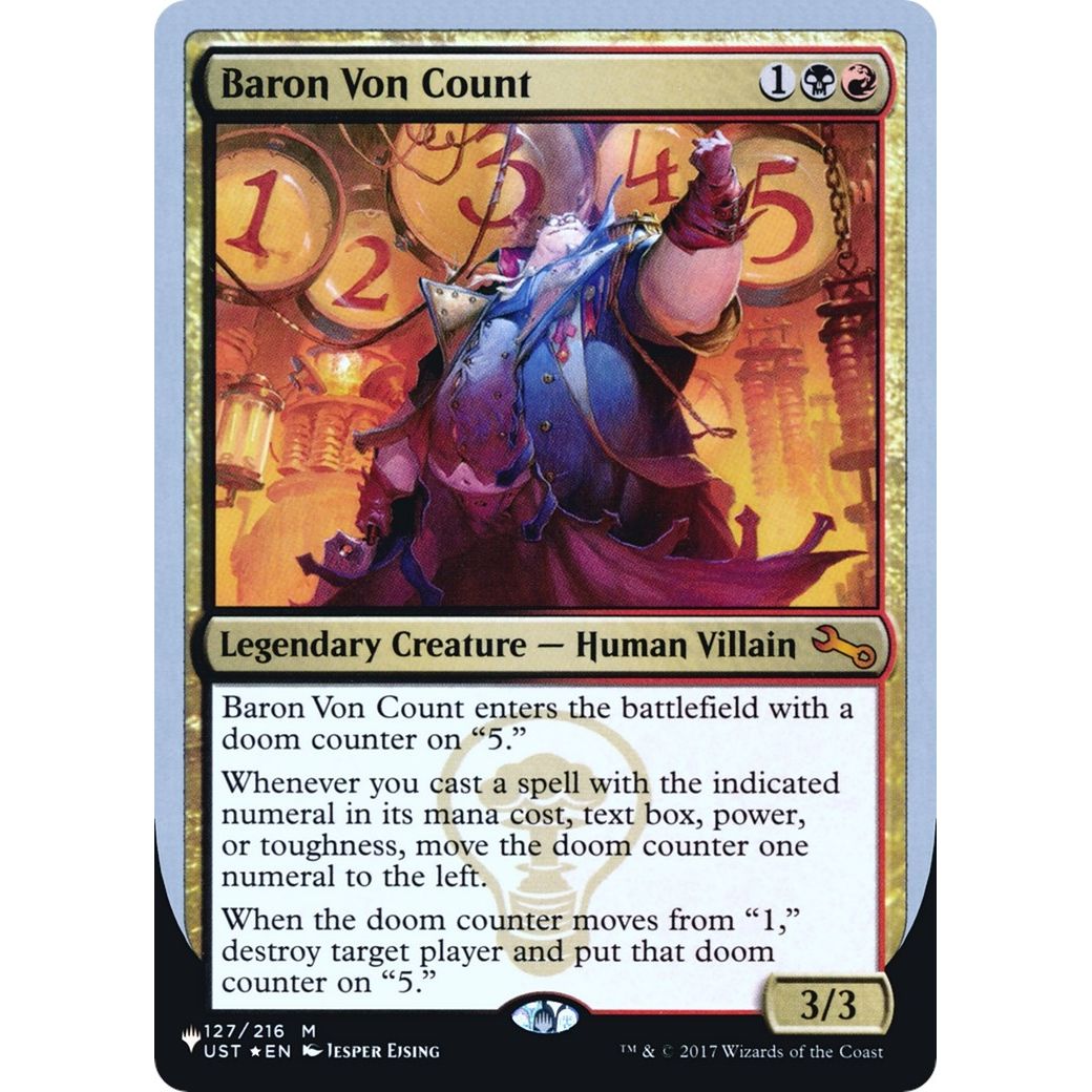 Image for Baron Von Count (127/216) (LIST) - Magic: The Gathering