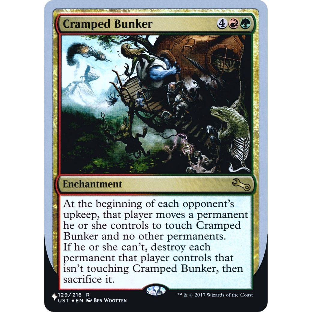 Image for Cramped Bunker (129/216) (LIST) - Magic: The Gathering