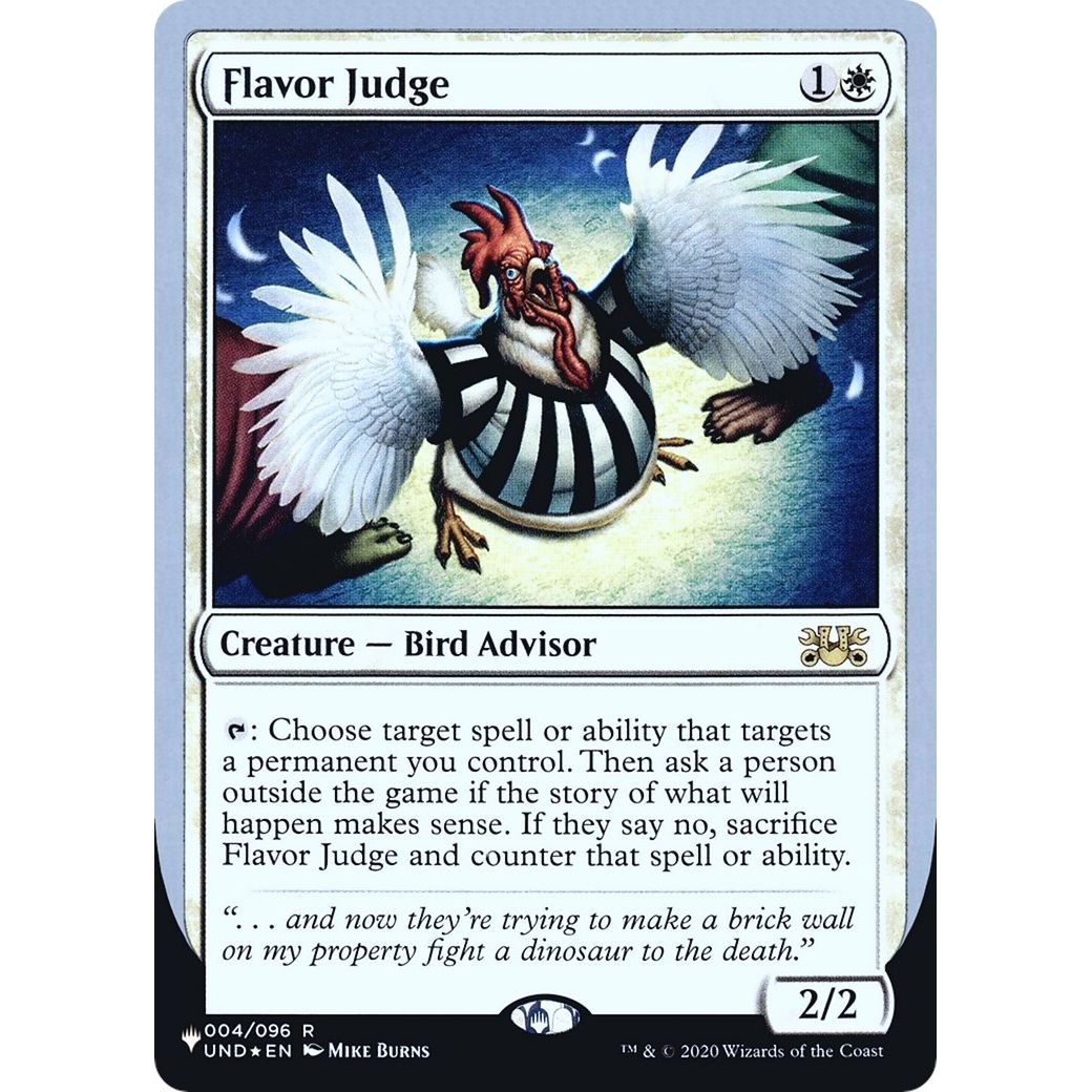 Image for Flavor Judge (004/096) (LIST) - Magic: The Gathering