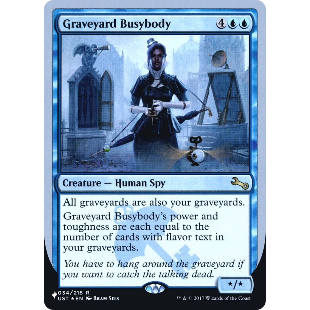 Image for Graveyard Busybody (034/216) (LIST) - Magic: The Gathering