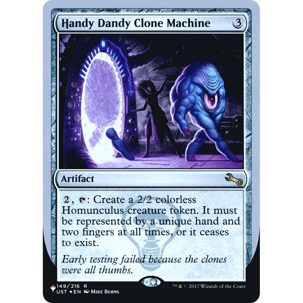 Image for Handy Dandy Clone Machine (149/216) (LIST) - Magic: The Gathering