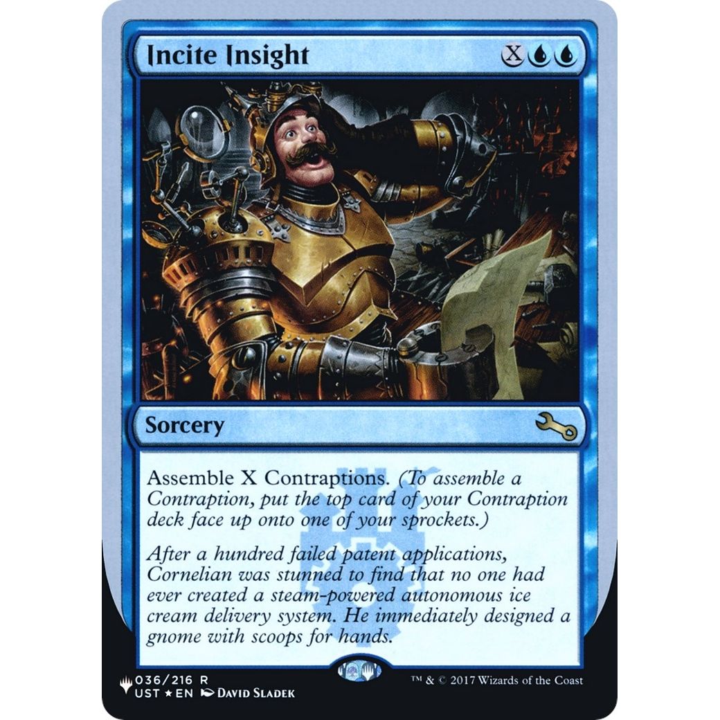 Image for Incite Insight (036/216) (LIST) - Magic: The Gathering