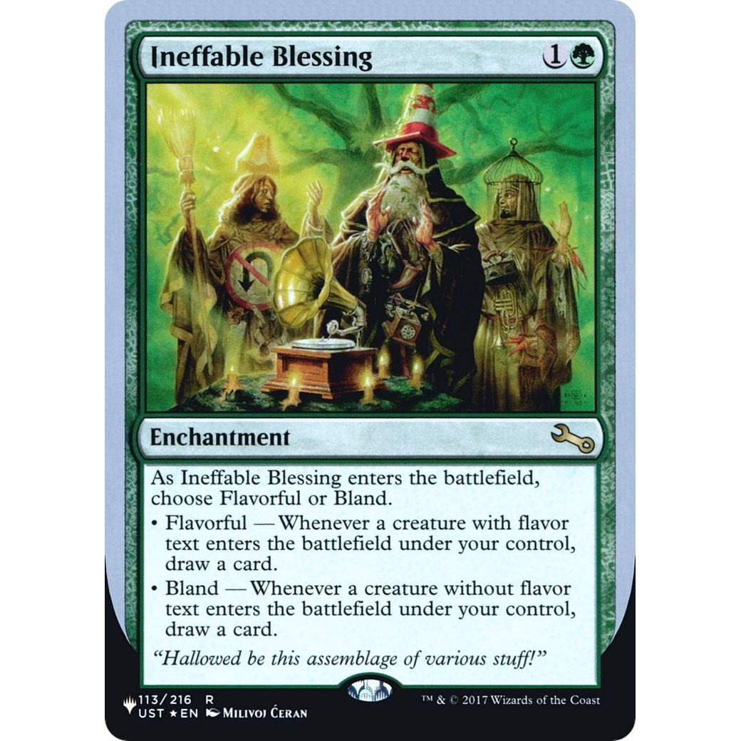 Image for Ineffable Blessing (A) (113/216) (LIST) - Magic: The Gathering