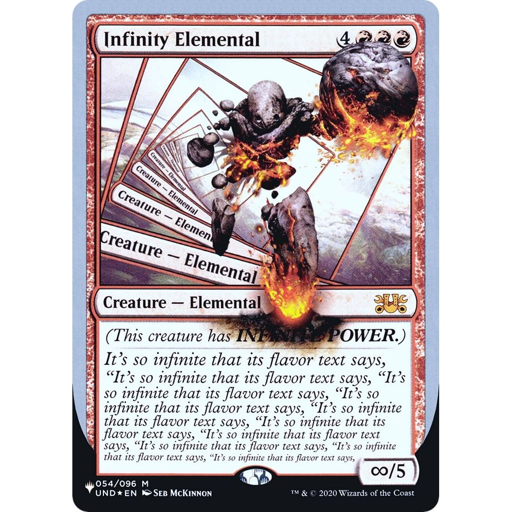 Image for Infinity Elemental (054/096) (LIST) - Magic: The Gathering