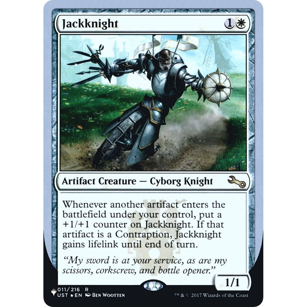 Image for Jackknight (011/216) (LIST) - Magic: The Gathering