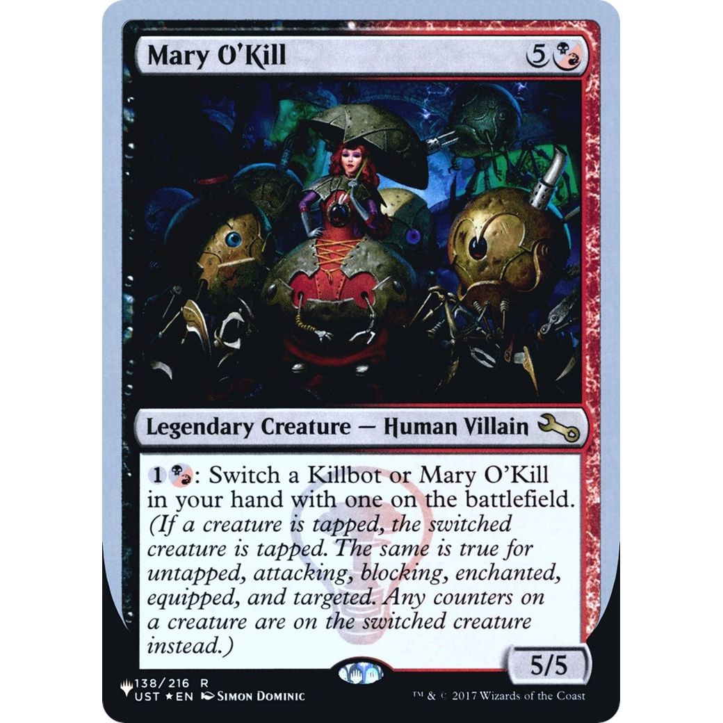 Image for Mary O'Kill (138/216) (LIST) - Magic: The Gathering