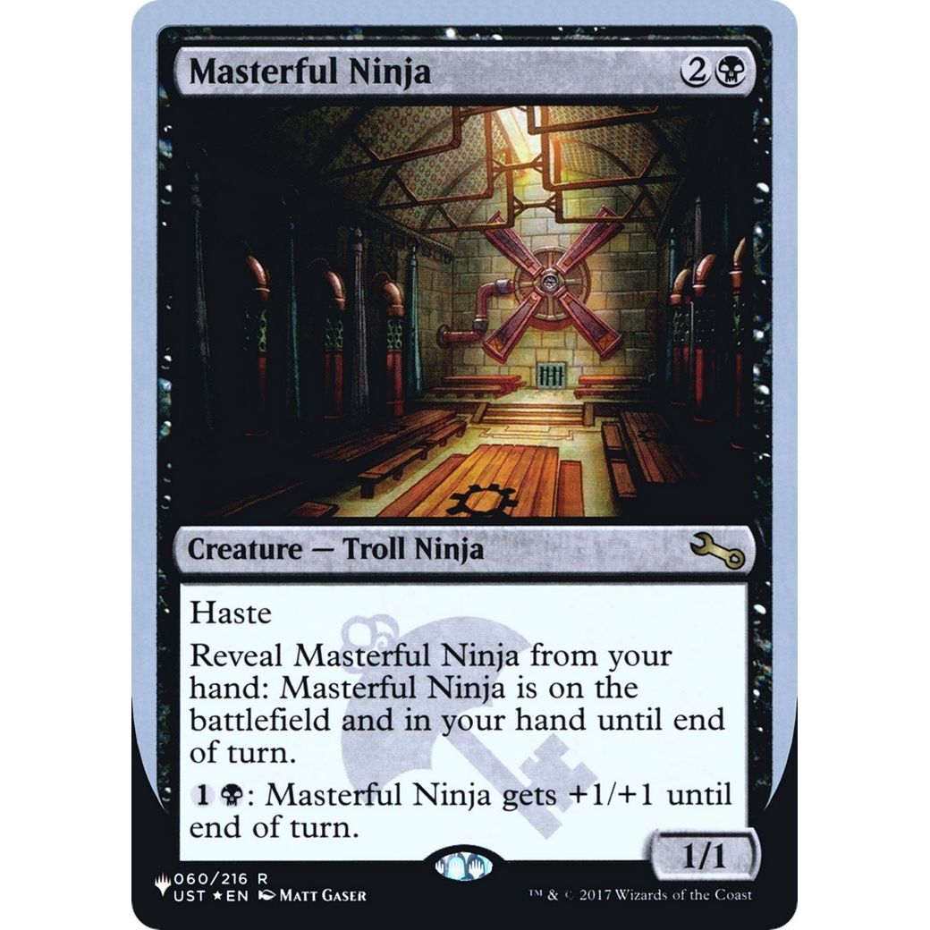 Image for Masterful Ninja (060/216) (LIST) - Magic: The Gathering