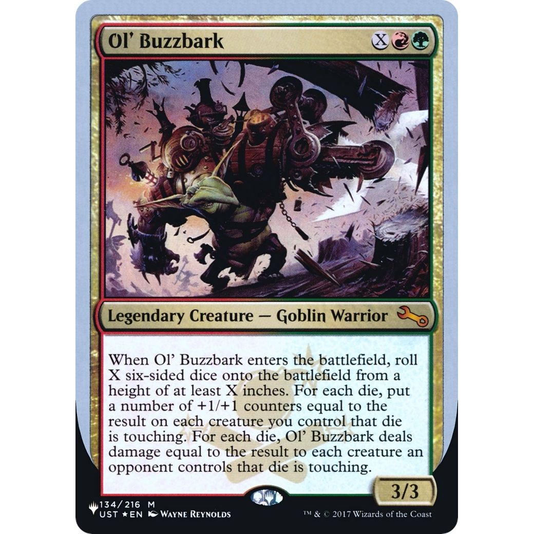 Image for Ol' Buzzbark (134/216) (LIST) - Magic: The Gathering