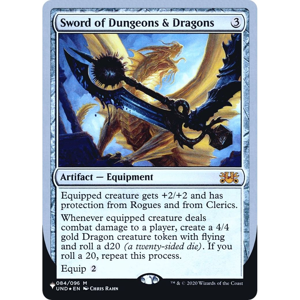 Image for Sword of Dungeons & Dragons (084/096) (LIST) - Magic: The Gathering