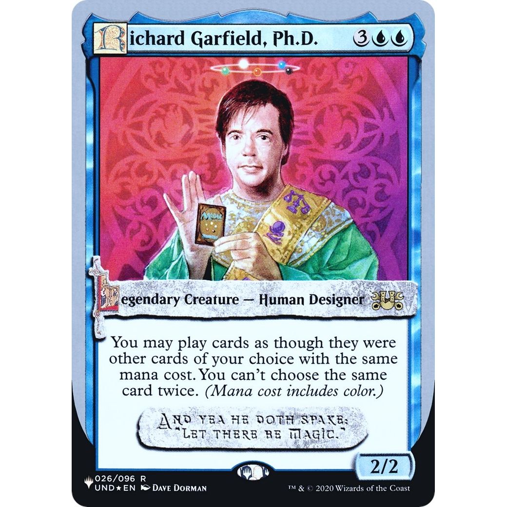 Image for Richard Garfield, Ph.D. (026/096) (LIST) - Magic: The Gathering