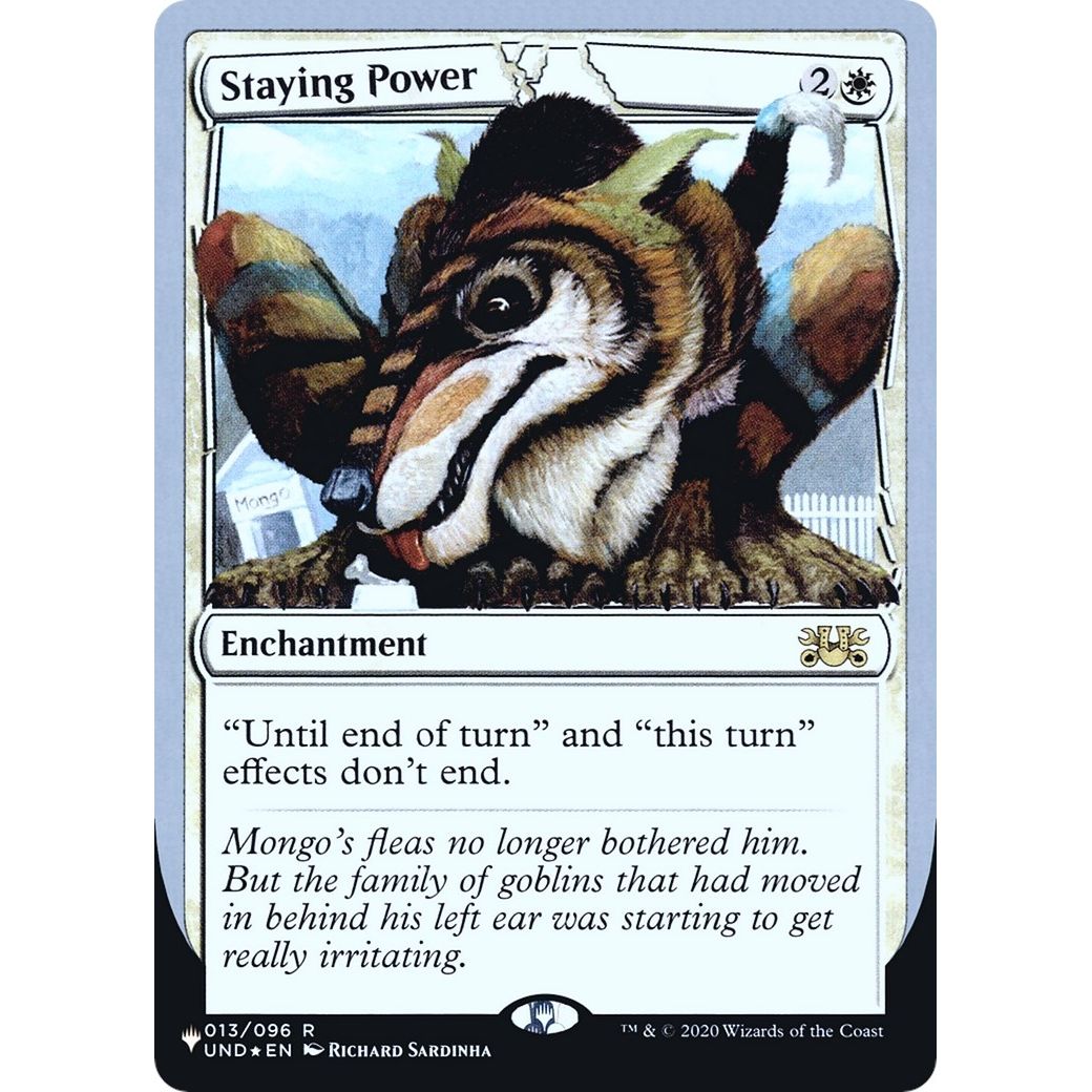 Image for Staying Power (013/096) (LIST) - Magic: The Gathering