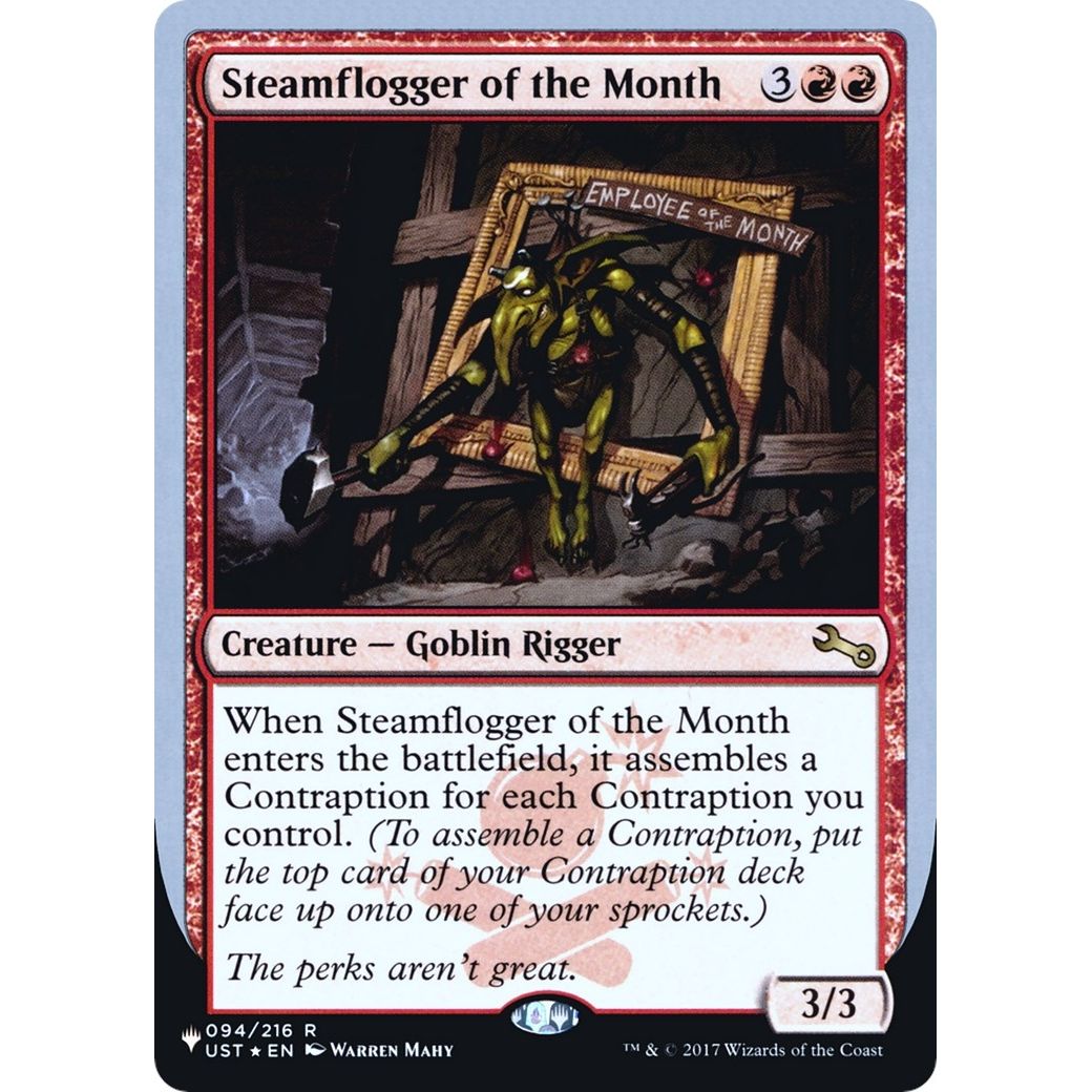 Image for Steamflogger of the Month (094/216) (LIST) - Magic: The Gathering