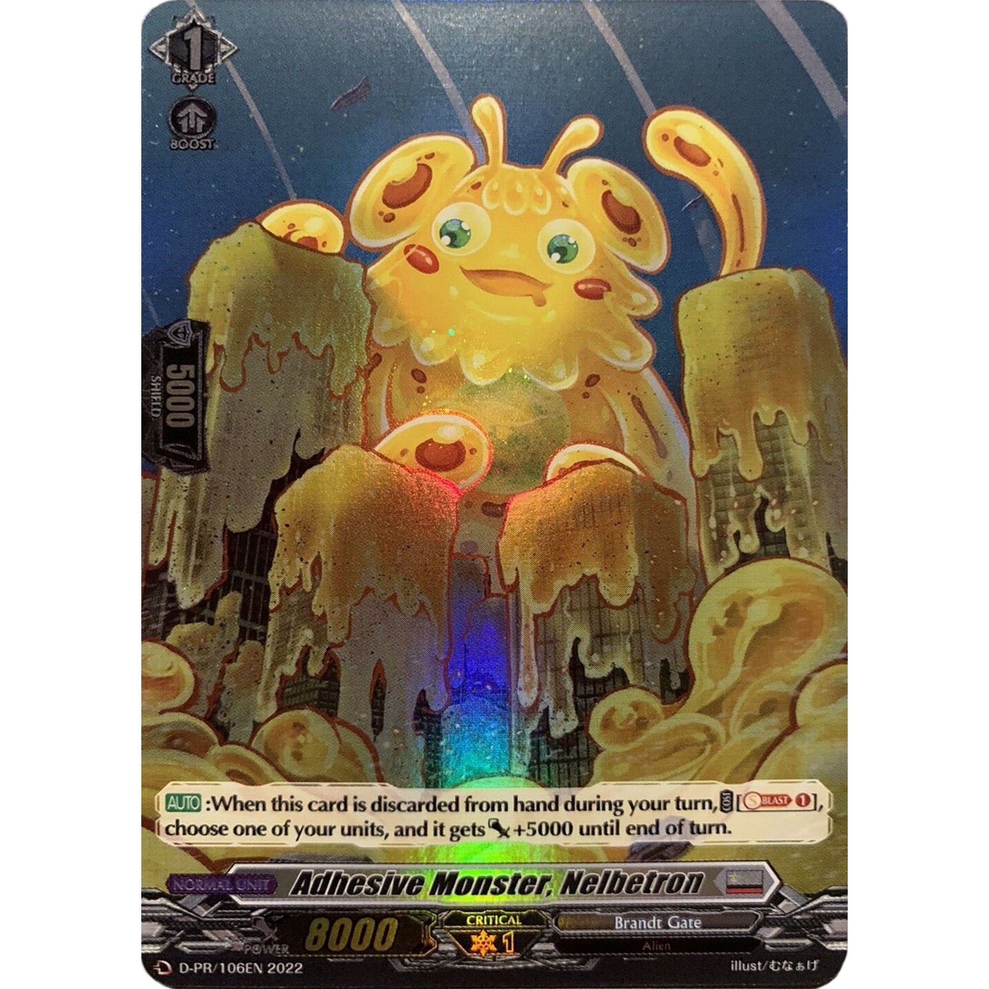 Image for Adhesive Monster, Nelbetron (Foil) (D-PR/106EN) (D-PR) - Cardfight Vanguard