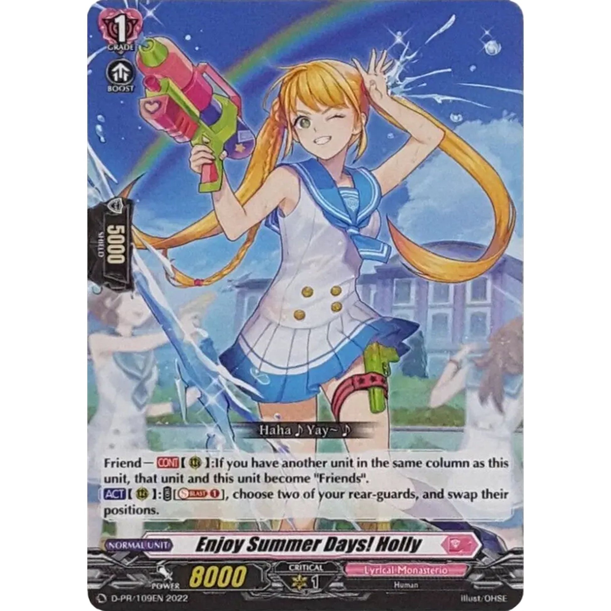 Image for Enjoy Summer Days! Holly (D-PR/109EN) (D-PR) - Cardfight Vanguard
