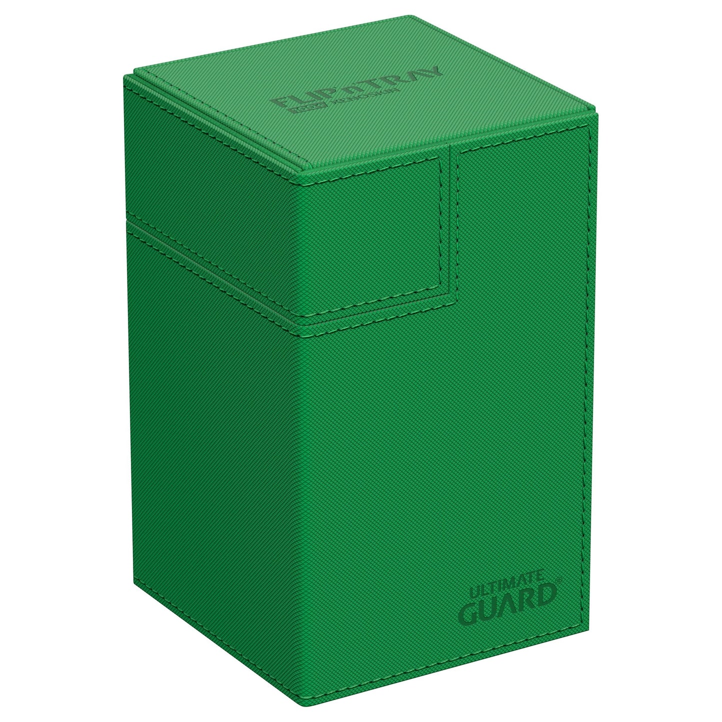 Image for Flip 'n' Tray XenoSkin Monocolor - Green (Holds 100+) - Deck Boxes