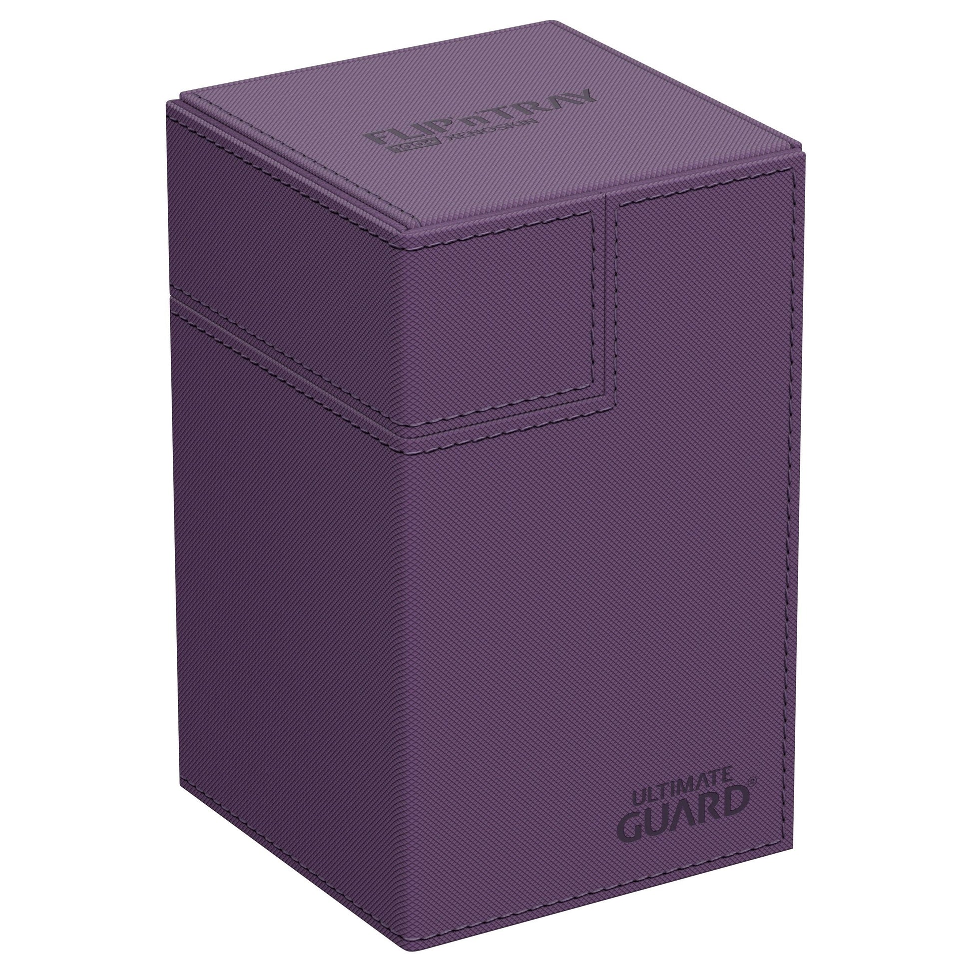 Image for Flip 'n' Tray XenoSkin Monocolor - Purple (Holds 100+) - Deck Boxes