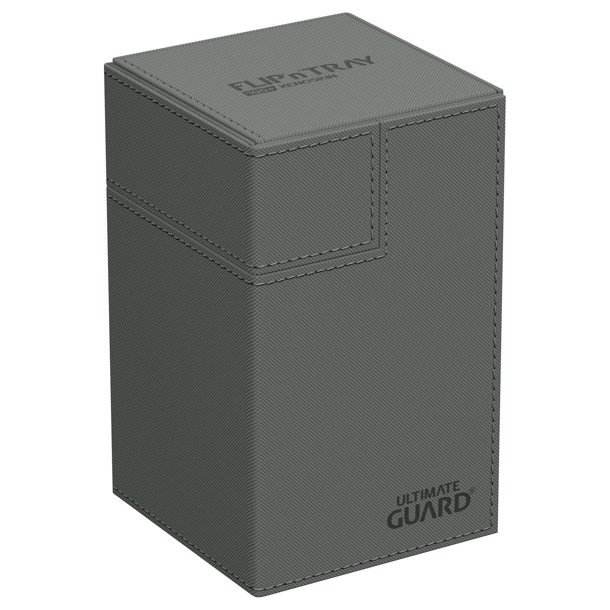 Image for Flip 'n' Tray XenoSkin Monocolor - Grey (Holds 100+) - Deck Boxes