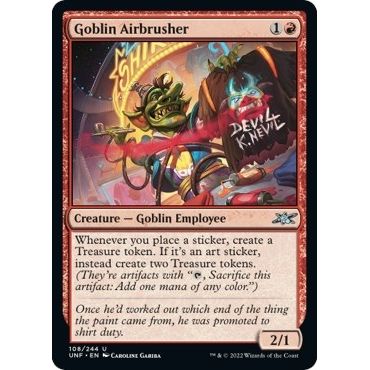 Image for Goblin Airbrusher (108) (UNF) - Magic: The Gathering