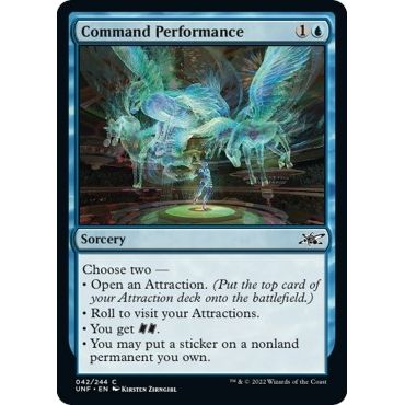 Image for Command Performance (42) (UNF) - Magic: The Gathering