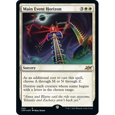 Image for Main Event Horizon (Galaxy Foil) (305) (UNF) - Magic: The Gathering