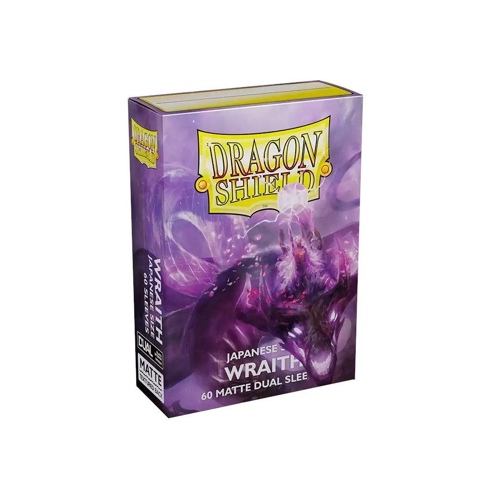 Image for Dragon Shield Dual Matte Japanese Sleeves - Wraith (60-Pack) - Card Sleeves