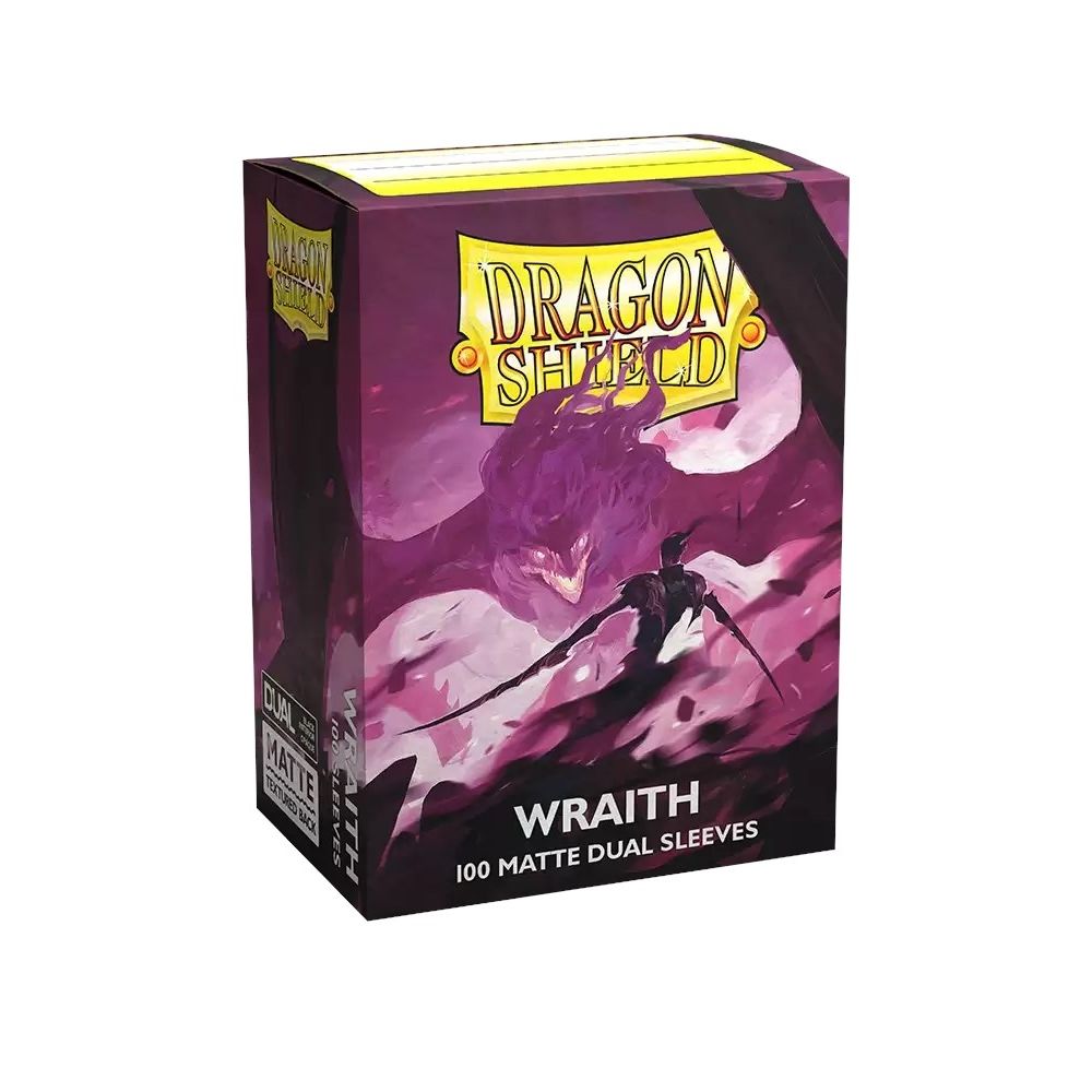 Image for Dragon Shield Dual Matte Standard Sleeves - Wraith (100-Pack) - Card Sleeves