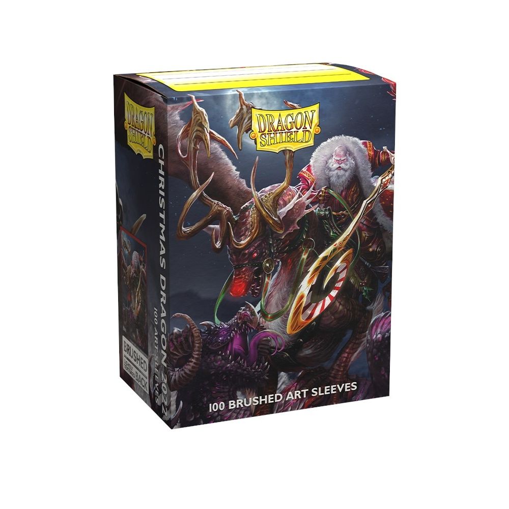 Image for Dragon Shield Limited Edition Art Sleeves - Christmas Dragon 2022 (100-Pack) - Card Sleeves