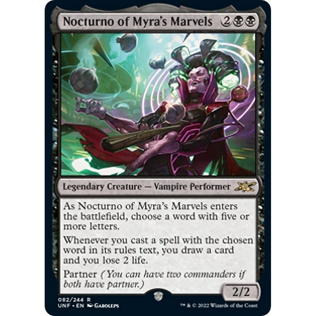 Image for Nocturno of Myra's Marvels (82) (UNF) - Magic: The Gathering