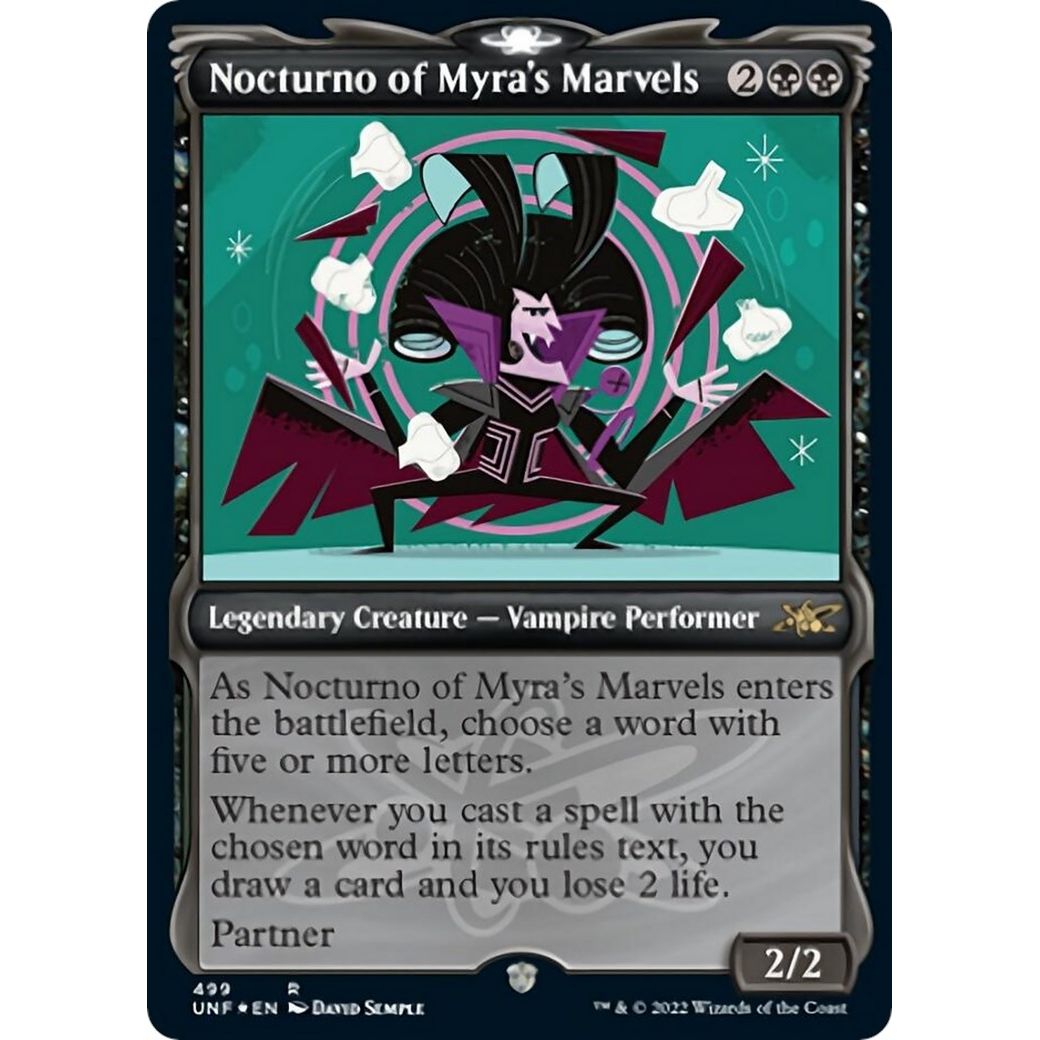 Image for Nocturno of Myra's Marvels (Showcase) (Galaxy Foil) (499) (UNF) - Magic: The Gathering