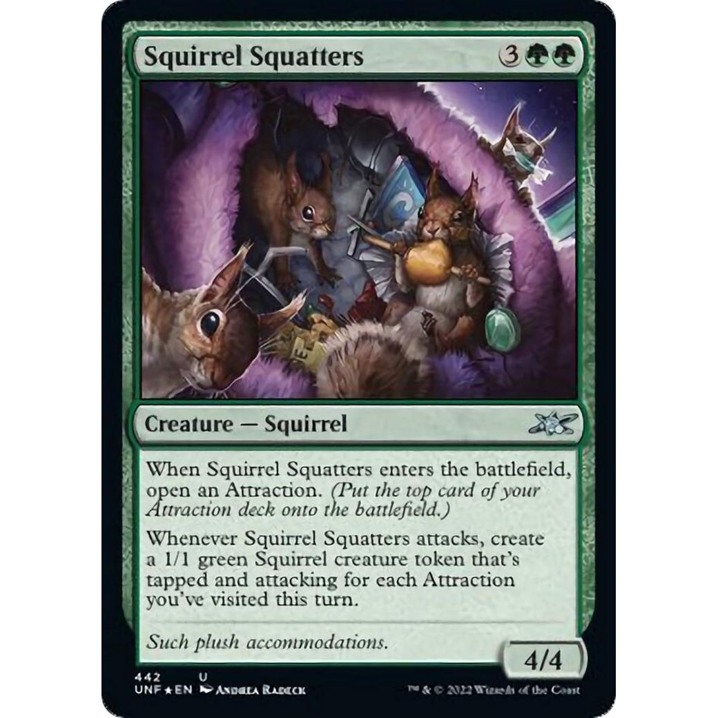 Image for Squirrel Squatters (156) (UNF) - Magic: The Gathering