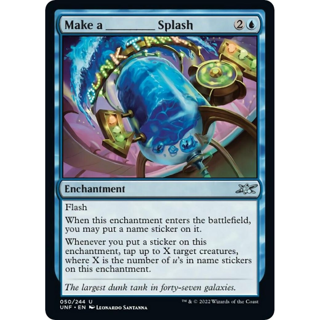 Image for Make a _____ Splash (50) (UNF) - Magic: The Gathering