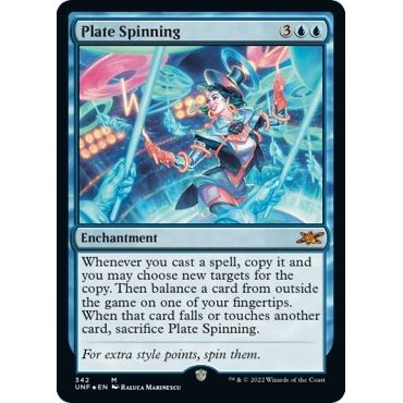 Image for Plate Spinning (Galaxy Foil) (342) (UNF) - Magic: The Gathering